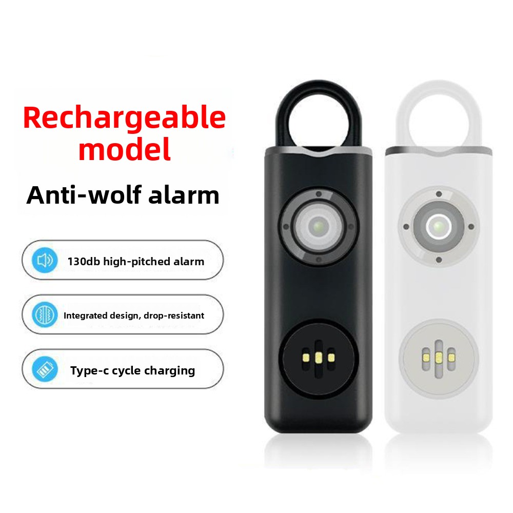 Personal Alarm Keychain - 130 Alarm Pribadi Suara Keras Aman