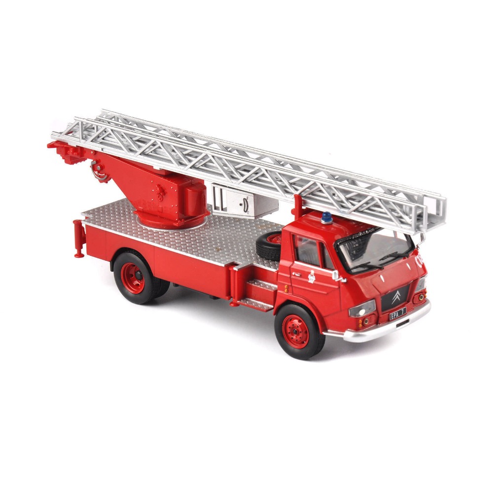 Fire Escape Ladder - 1/43 Skala Diecast Mobil Pompiers Kendaraan
