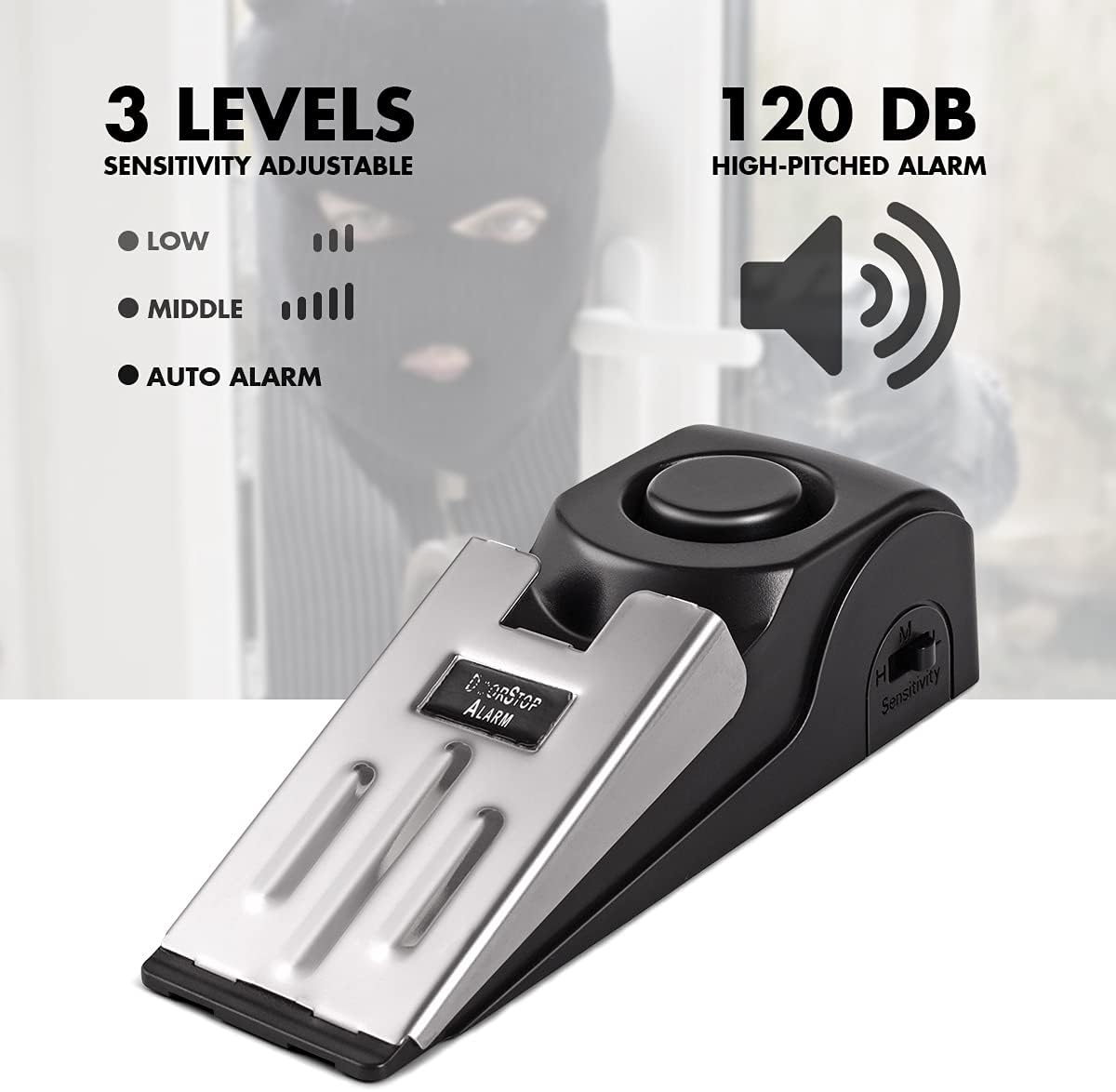 Door Stop Alarm - Alarm Penghenti Pintu, Penghenti Pintu dengan