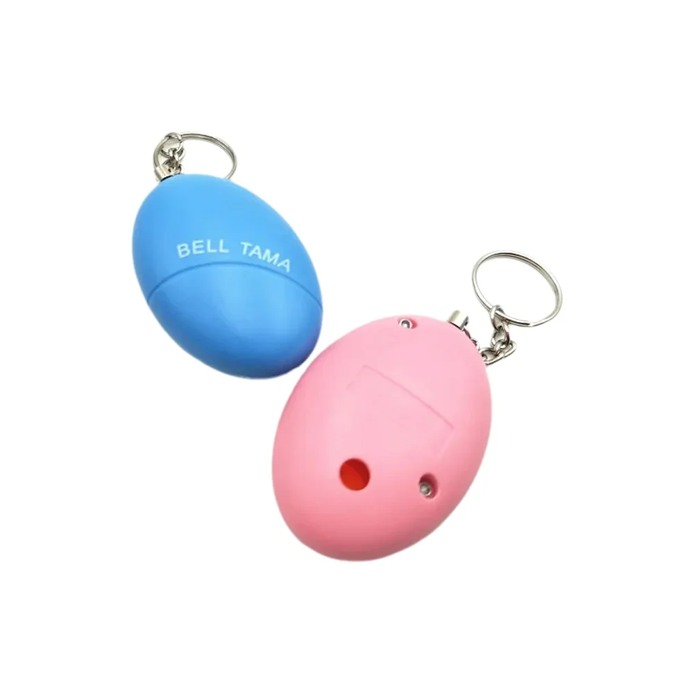 Personal Alarm Keychain - Alarm Keamanan Pribadi Bentuk Telur 140db,