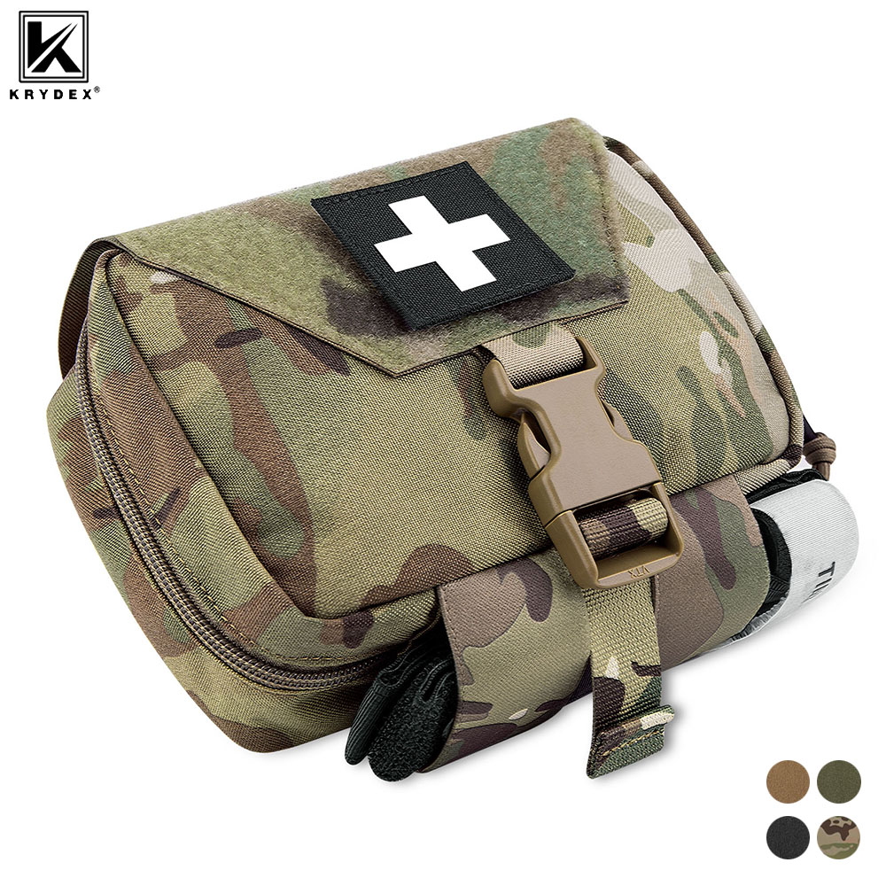 First Aid Bag Kit - KRYDEX Tactical Tear Off Rip Away