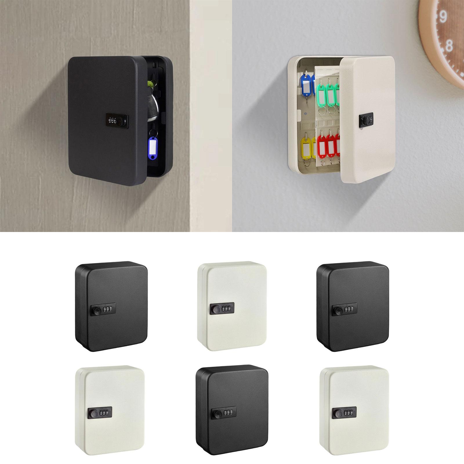 Lockbox Key Secure - Kotak Kunci Logam Pengaman dengan Kode,