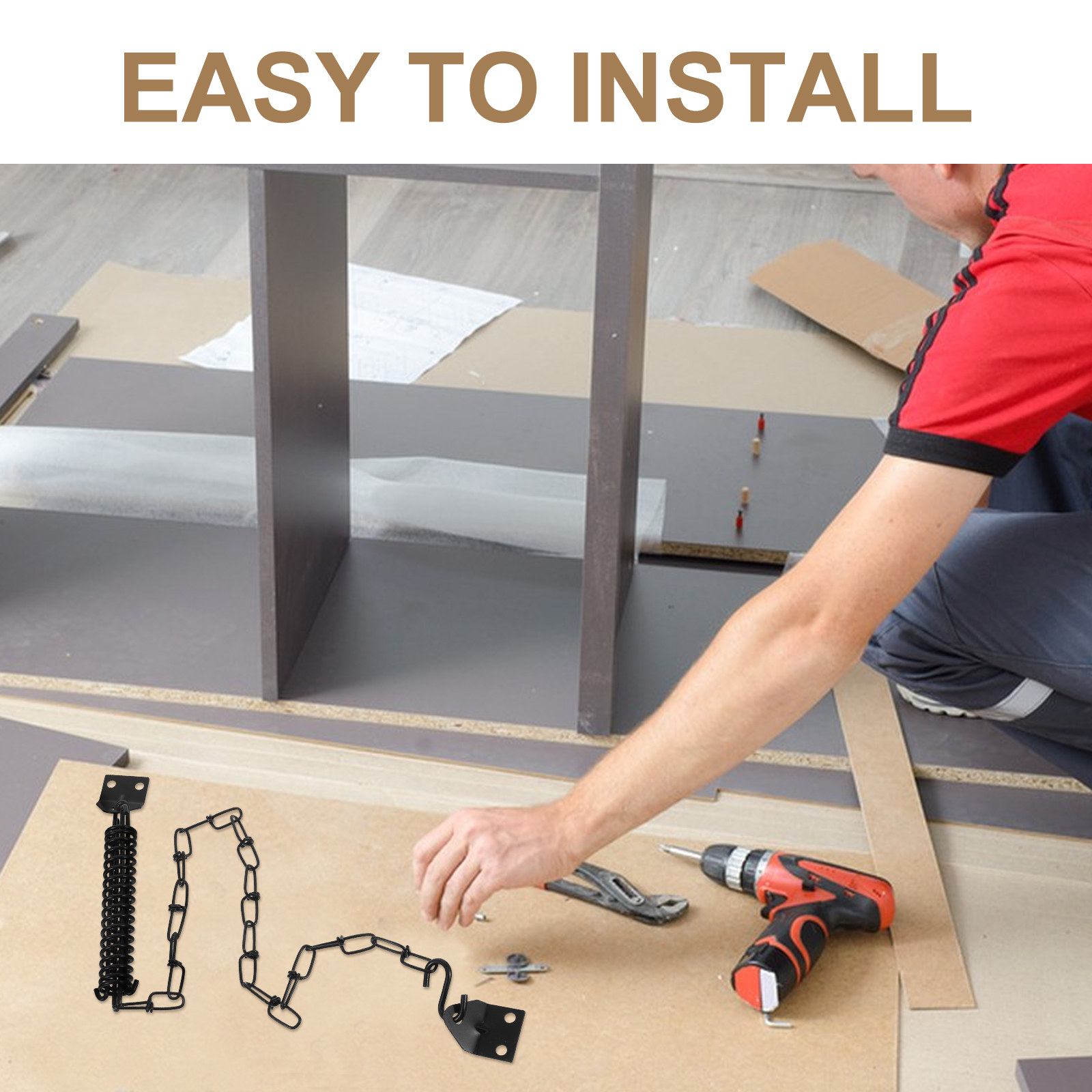 2Set Kunci Pintu Anti Maling G - Security Chain Door ulasan dan harga