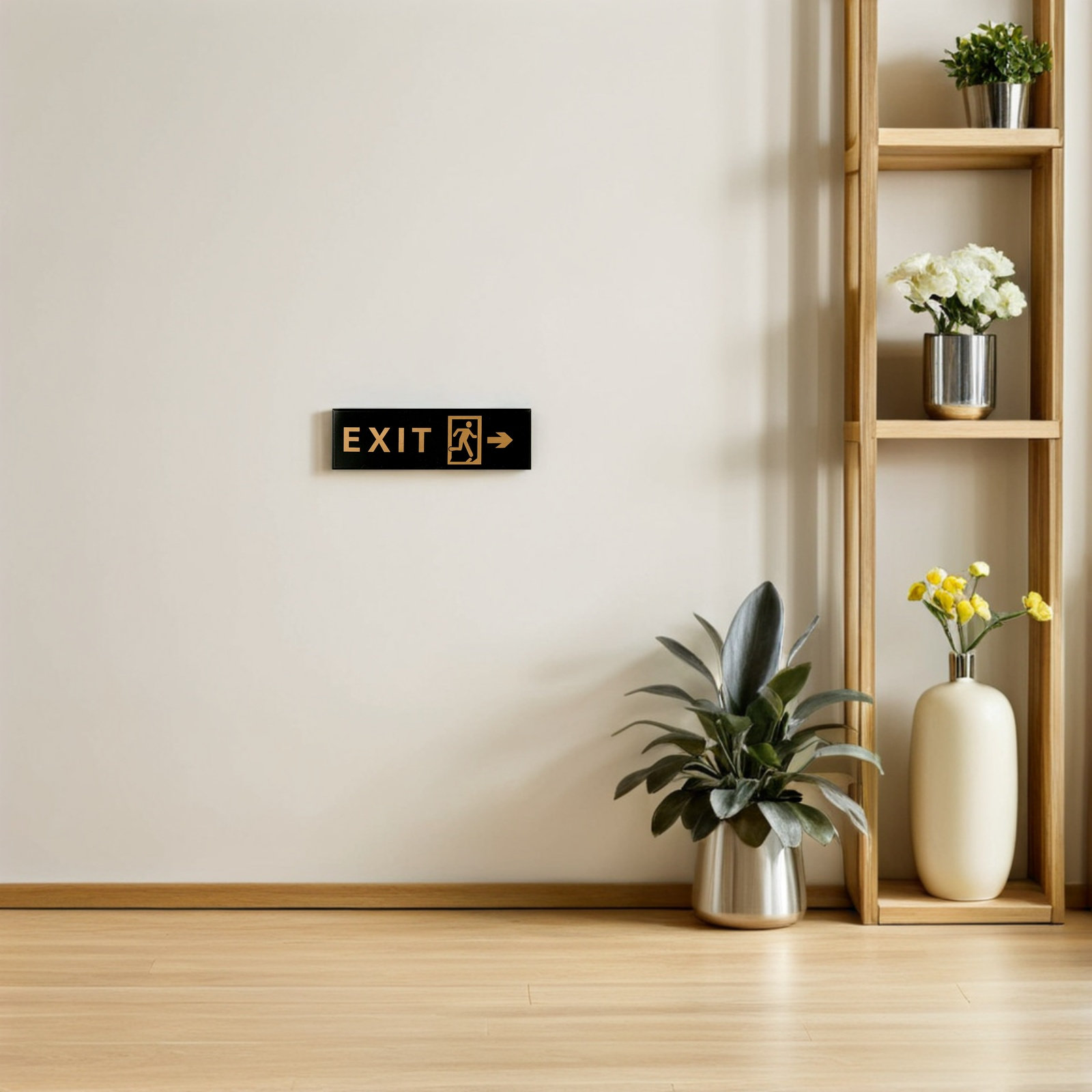 5 Buah Stiker Keselamatan Dind - Emergency Exit Sign ulasan dan harga