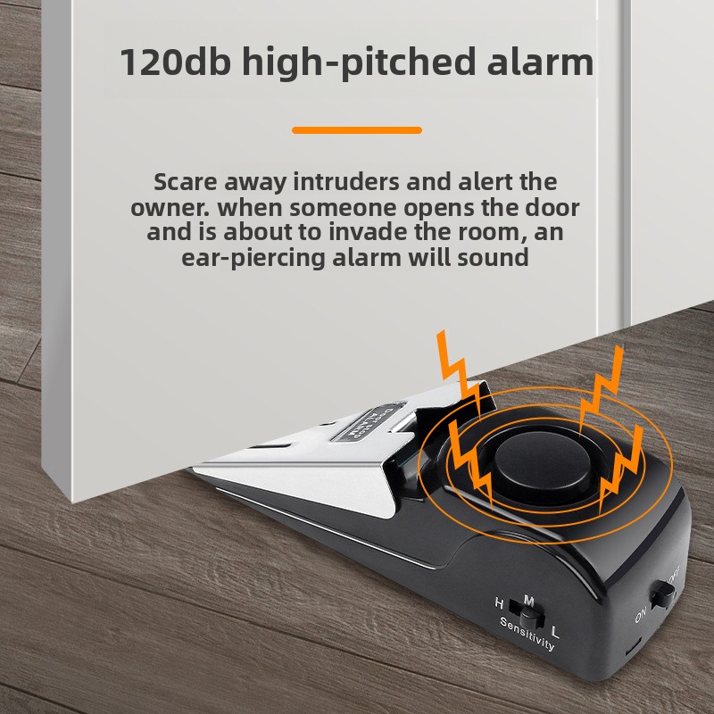 Penahan pintu rumah tangga wan - Door Stop Alarm ulasan dan harga