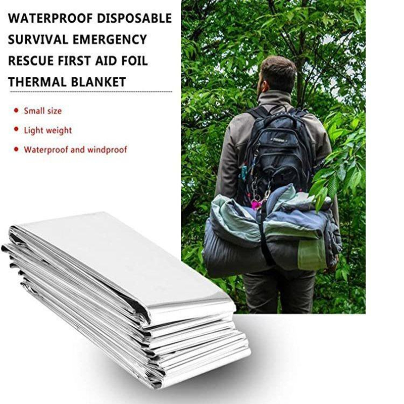 Selimut Mylar Termal Darurat u - First Aid Bag Kit ulasan dan harga