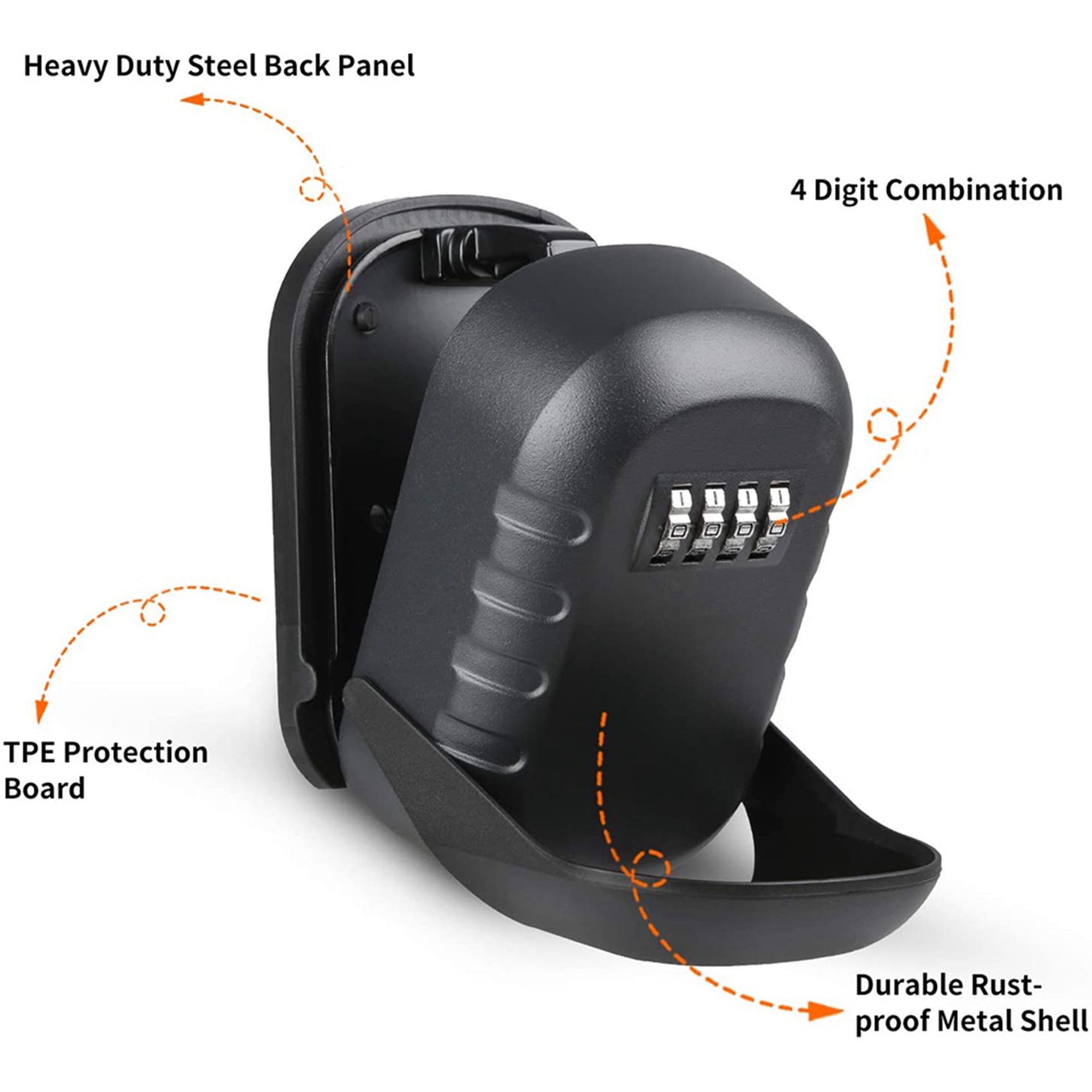 Kotak Kunci ABKN-2X untuk Dind - Lockbox Key Secure ulasan dan harga