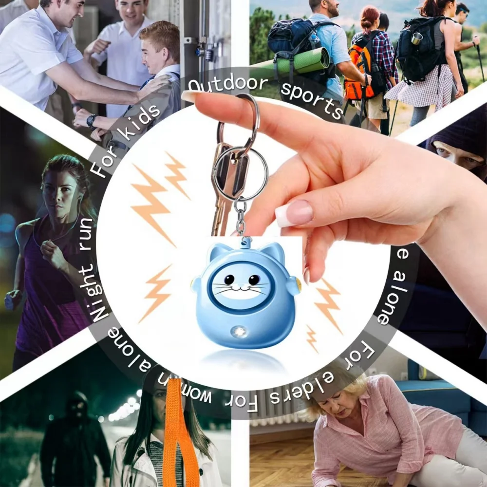 Lampu Alarm Pertahanan Diri Pr - Personal Alarm Keychain ulasan dan harga