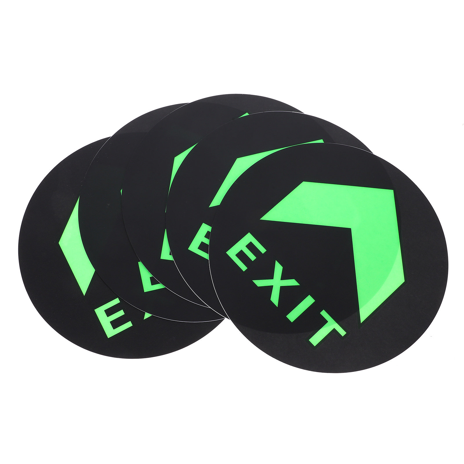5 Buah Stiker Lantai Bercahaya - Emergency Exit Sign ulasan dan harga