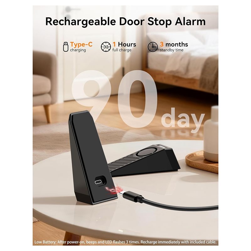 AB34-Alarm Penghenti Pintu, Pe - Door Stop Alarm ulasan dan harga