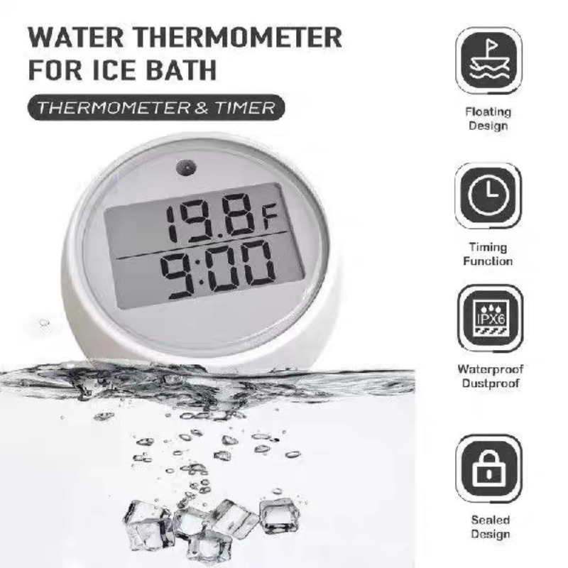 Termometer Mandi Es dengan Ala - Pool Alarm Float ulasan dan harga