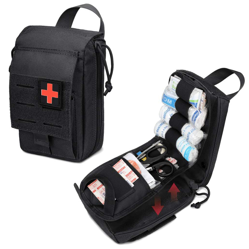 Molle taktis Kit pertolongan p - First Aid Bag Kit ulasan dan harga