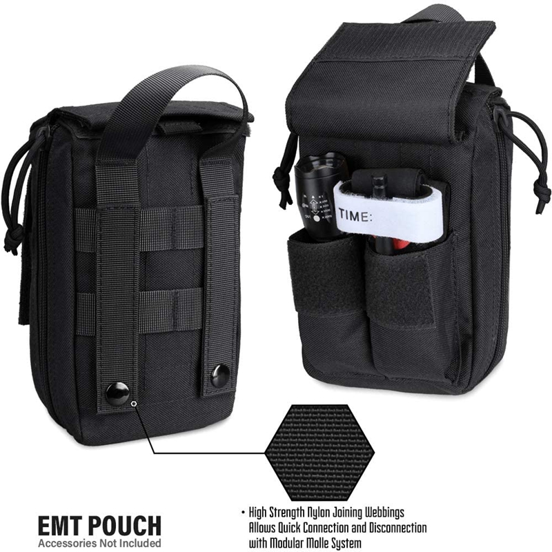 Molle taktis Kit pertolongan p - First Aid Bag Kit ulasan dan harga