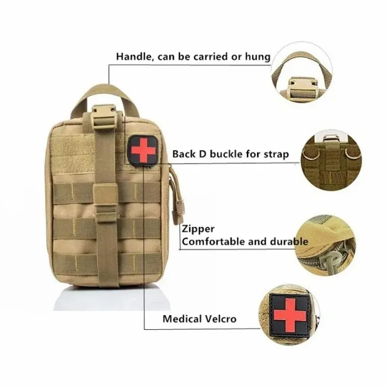 Kit Pertolongan Pertama Taktis - First Aid Bag Kit ulasan dan harga