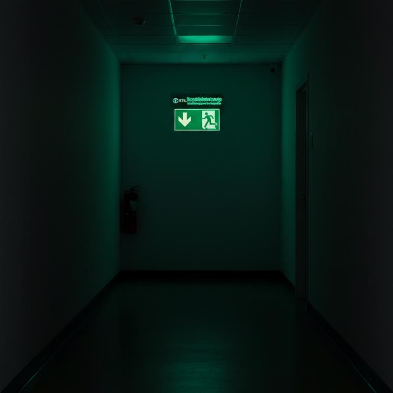 1 Lembar Stiker Label Tanda Ke - Emergency Exit Sign ulasan dan harga