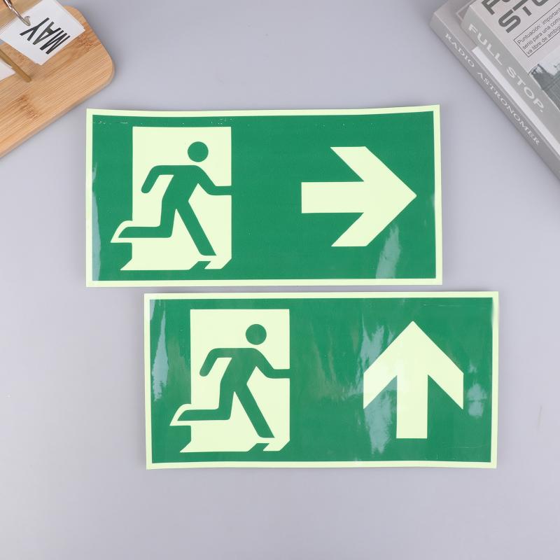 1 Buah 1 Tanda Keluar Bercahay - Emergency Exit Sign ulasan dan harga